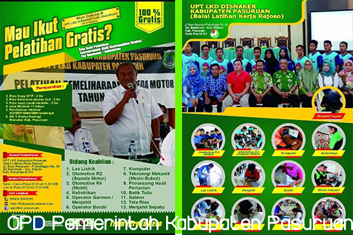 PELATIHAN GRATIS !!! Bagi Warga Kabupaten Pasuruan